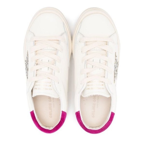 GOLDEN GOOSE May Glitter Star Sneakers BRAND NEW - Picture 13 of 14